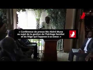 Me Akere Muna s'exprime au sujet du litige qui l'oppose à sa soeur