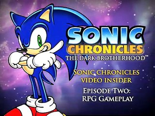 Sonic Chronicles: La Hermandad Siniestra - Elementos de rol