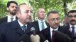 Fuat Oktay ve Mevlüt Çavuşoğlu, Terör Saldırısının Yaşandığı El Nur Camisi'ni Ziyaret Etti (3)