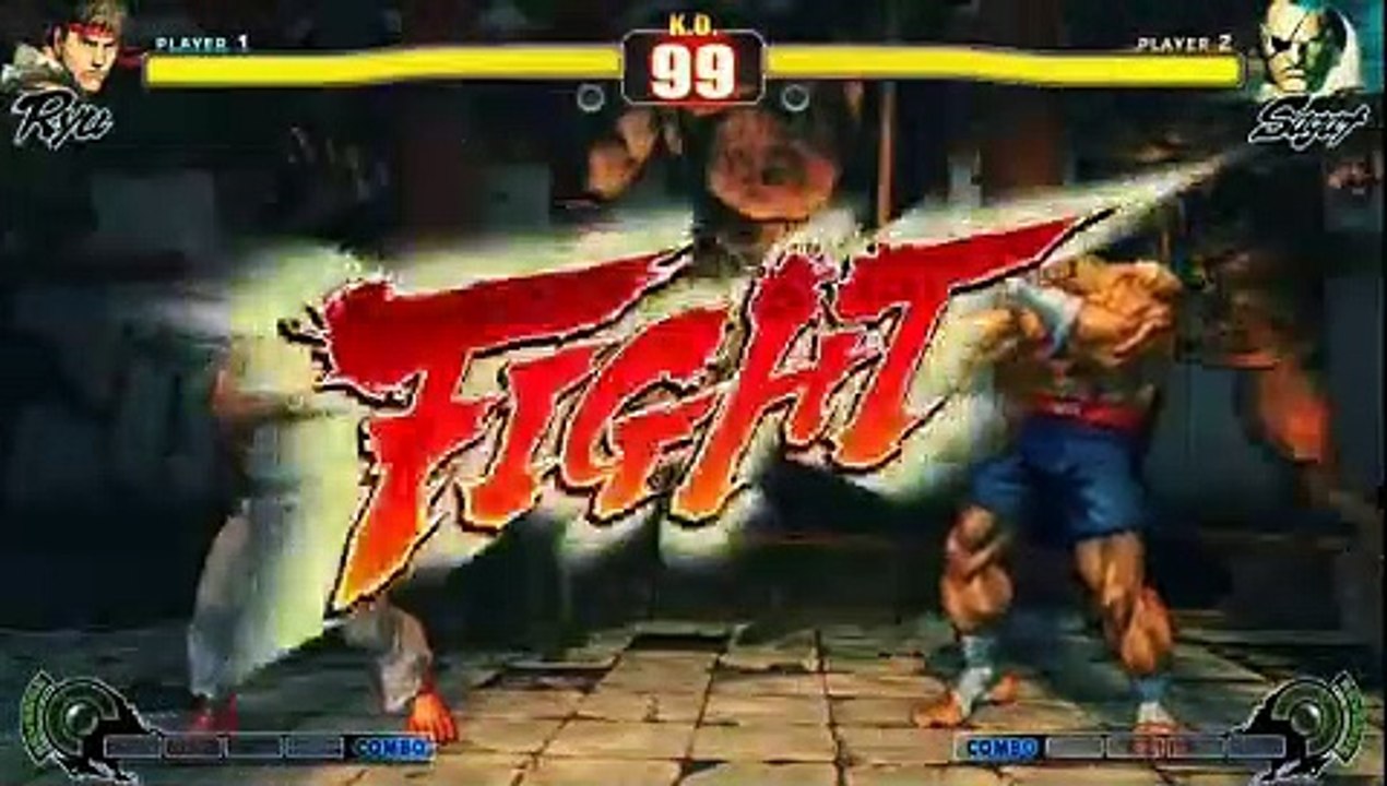 Street Fighter IV - Ryu vs. Sagat