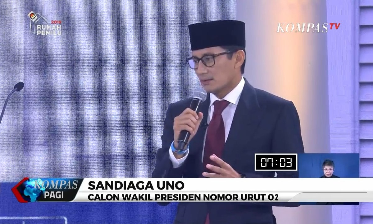 Luncurkan Program Indonesia Emas, Sandi: Salah Satu Aspeknya Ibu-ibu Dapat Protein Cukup