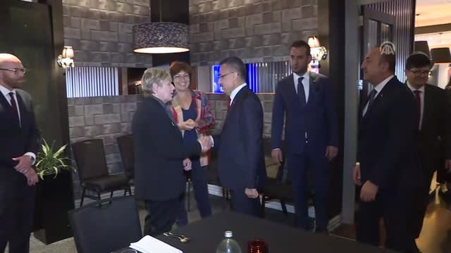 Cumhurbaşkanı Yardımcısı Oktay ve Dışişleri Bakanı Çavuşoğlu, Christchurch Belediye Başkanı Dalziel...