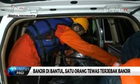 Banjir di Bantul, 1 Orang Tewas Terjebak Banjir