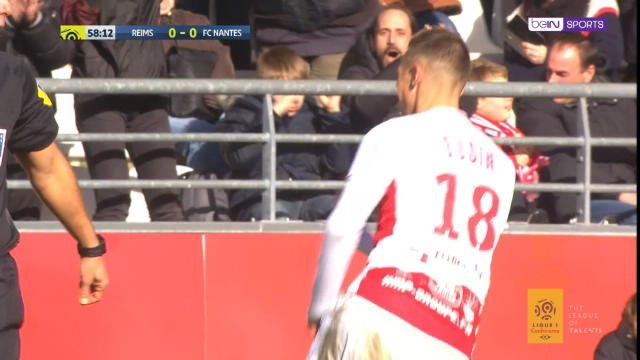 Rémi Oudin gives Reims the victory with a powerful shot into the top corner!