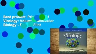 Best product  Principles of Virology: Volume 1 Molecular Biology - S. Jane Flint
