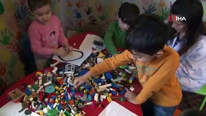 Minikler hayallerindeki robotu tasarlıyor