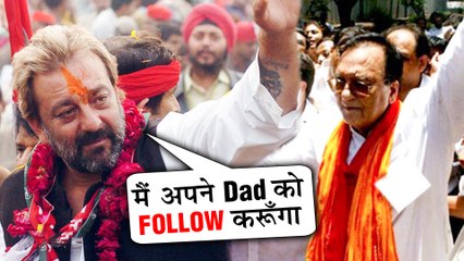 Sanjay Dutt FOLLOWS Father Sunil Dutt Steps, To Join POLITICS
