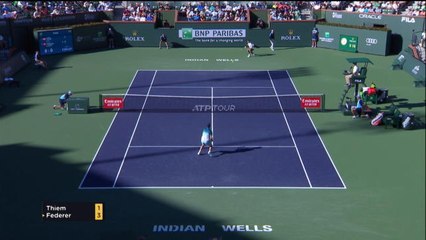 Indian Wells - Thiem bat Federer en finale (3-6 ; 6-3 ; 7-5) (Beinsports-FR)