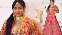 Adah Sharma looks different in Hello Hall of Fame Awards | FilmiBeat