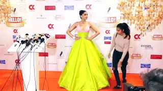 Sonam Kapoor H0T Look In 0PEN Dress At Hello Hall Of Fame Awards 2019