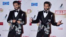 Ranveer Singh's ROYAL ENTRY at Hello Hall Awards; Watch Video | FilmiBeat