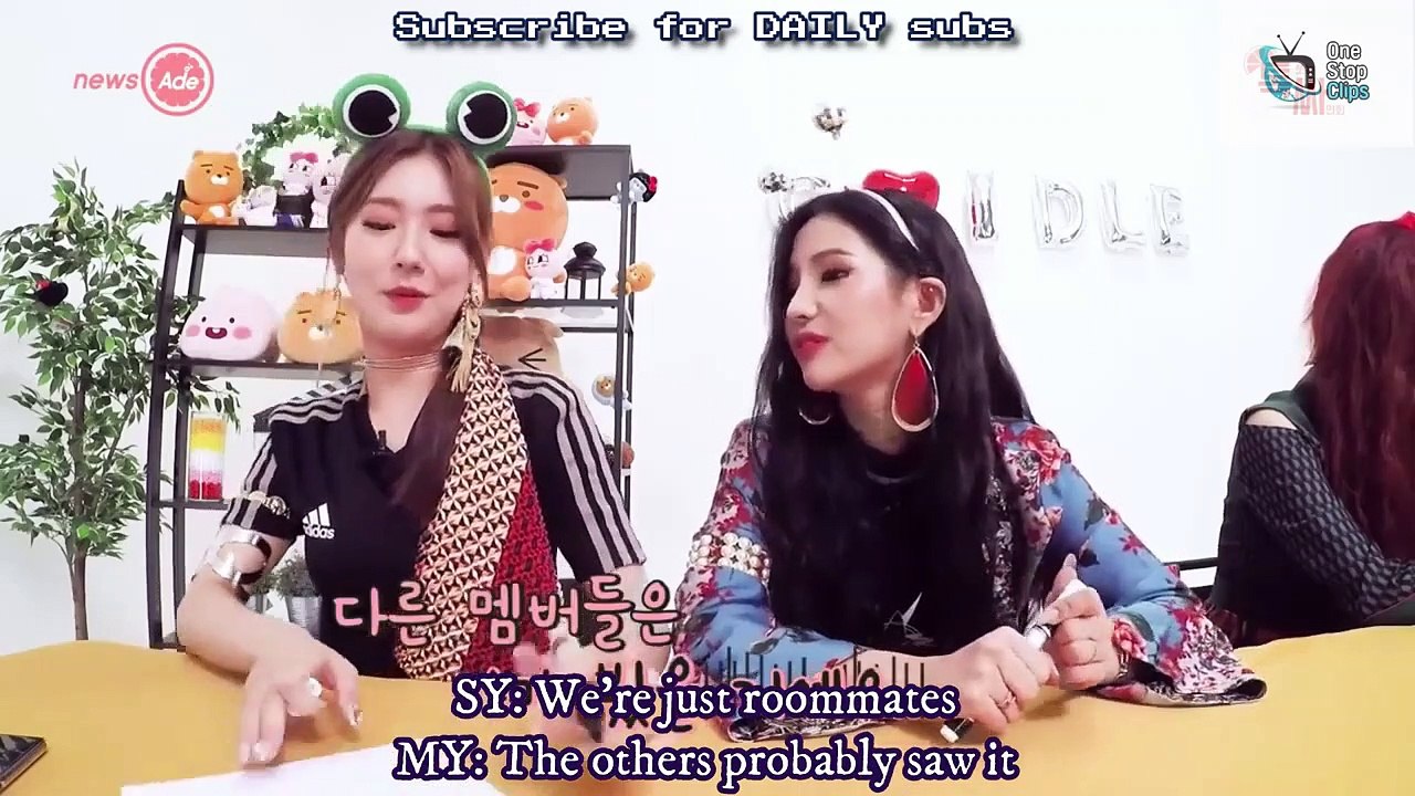 [ENG SUB] (G)I-DLE at Newsade