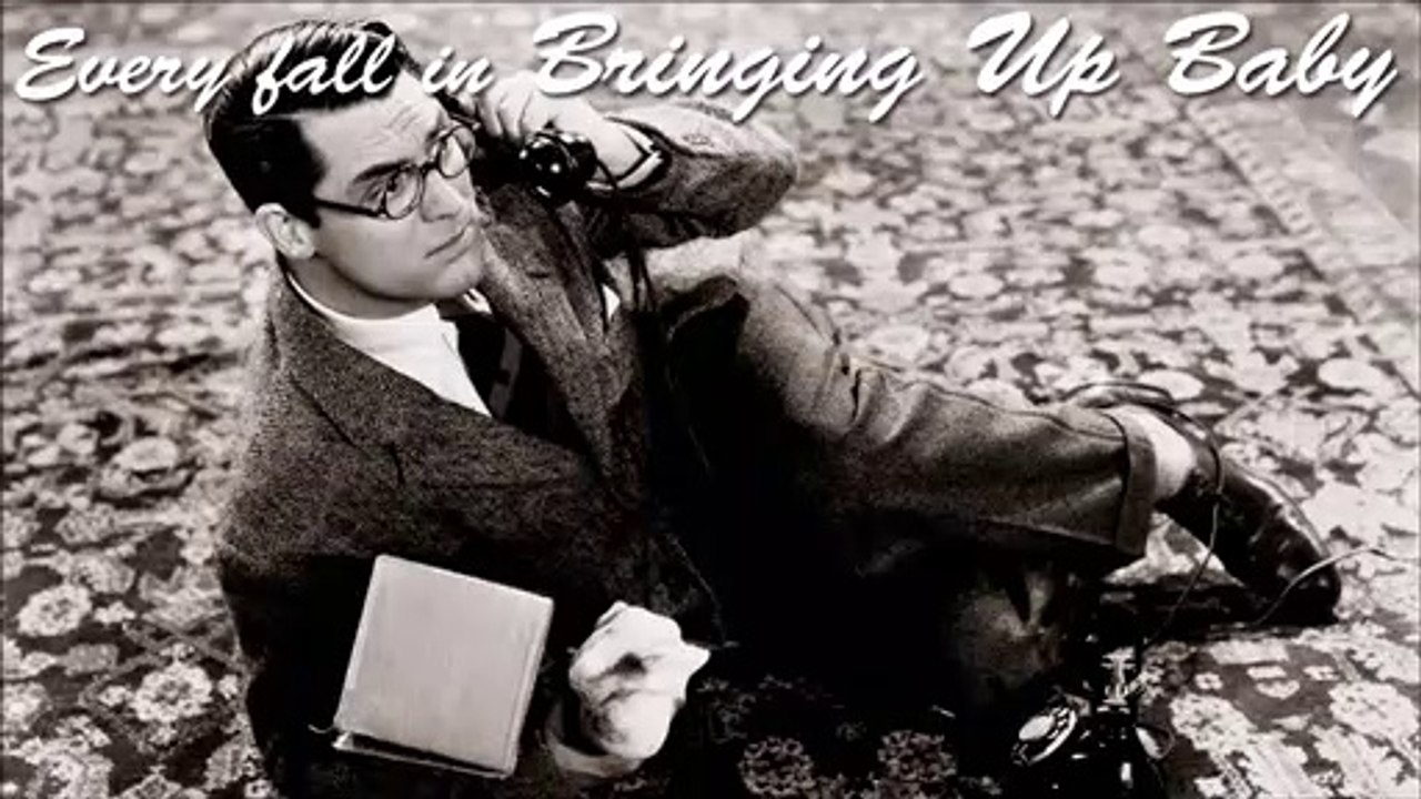 Every Fall in Bringing Up Baby (1938)