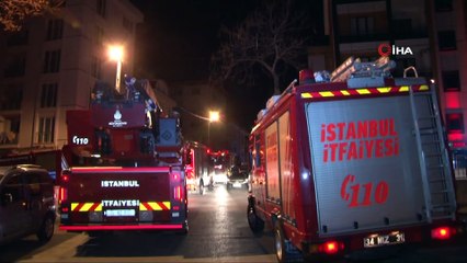 Kartal’da Çatı Yangını Paniğe Neden Oldu