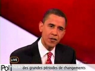 Barack Obama : sa vision du changement