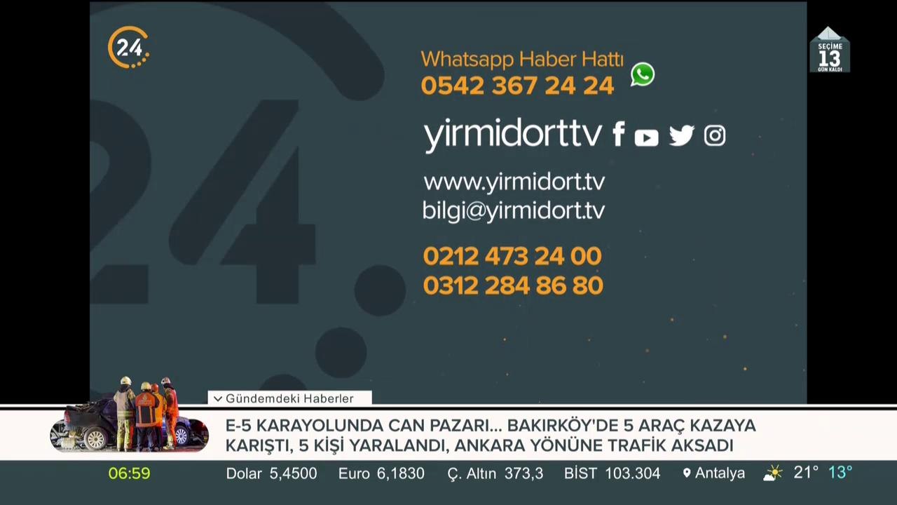 24 TV'ye ulaşın