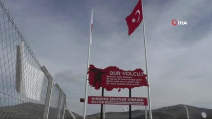 Kırşehir'de Şehitler Haftası'nda Hatıra Ormanı Oluşturuldu