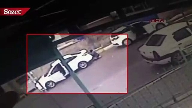 10 Saniyede 10 bin liralık hırsızlık kamerada