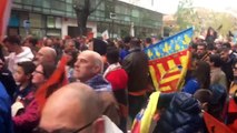 Centenario Valencia CF: Así suena el himno durante la Marcha Cívica