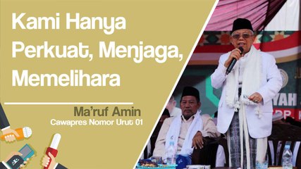 Selesai Debat Pilpres Ketiga, KH Ma'ruf Amin Kunjungan ke Beberapa Kota di Jawa Timur