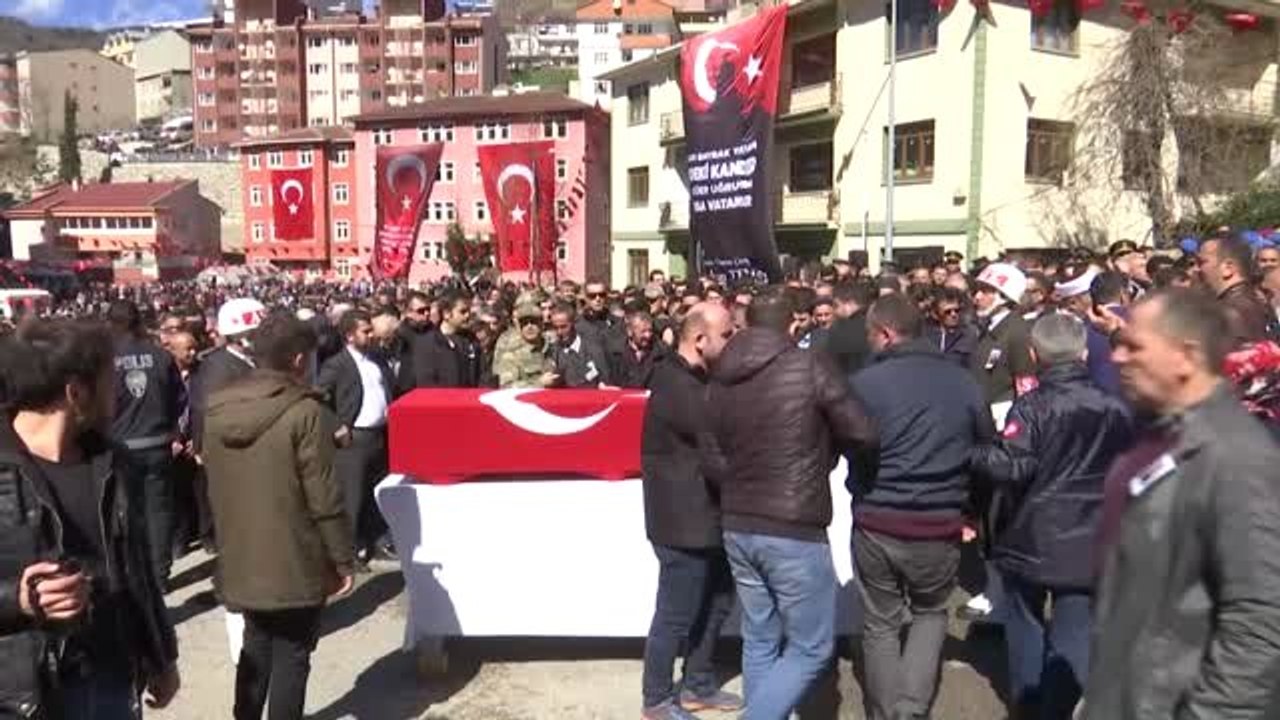 Şehit Piyade Uzman Çavuş Taşkın Temel Son Yolculuğuna Uğurlandı