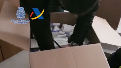 Desarticuada una red que vendía complementos nutricionales adulterados