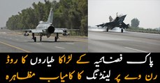 PAF carries out off-runway operations on motorways, highways
