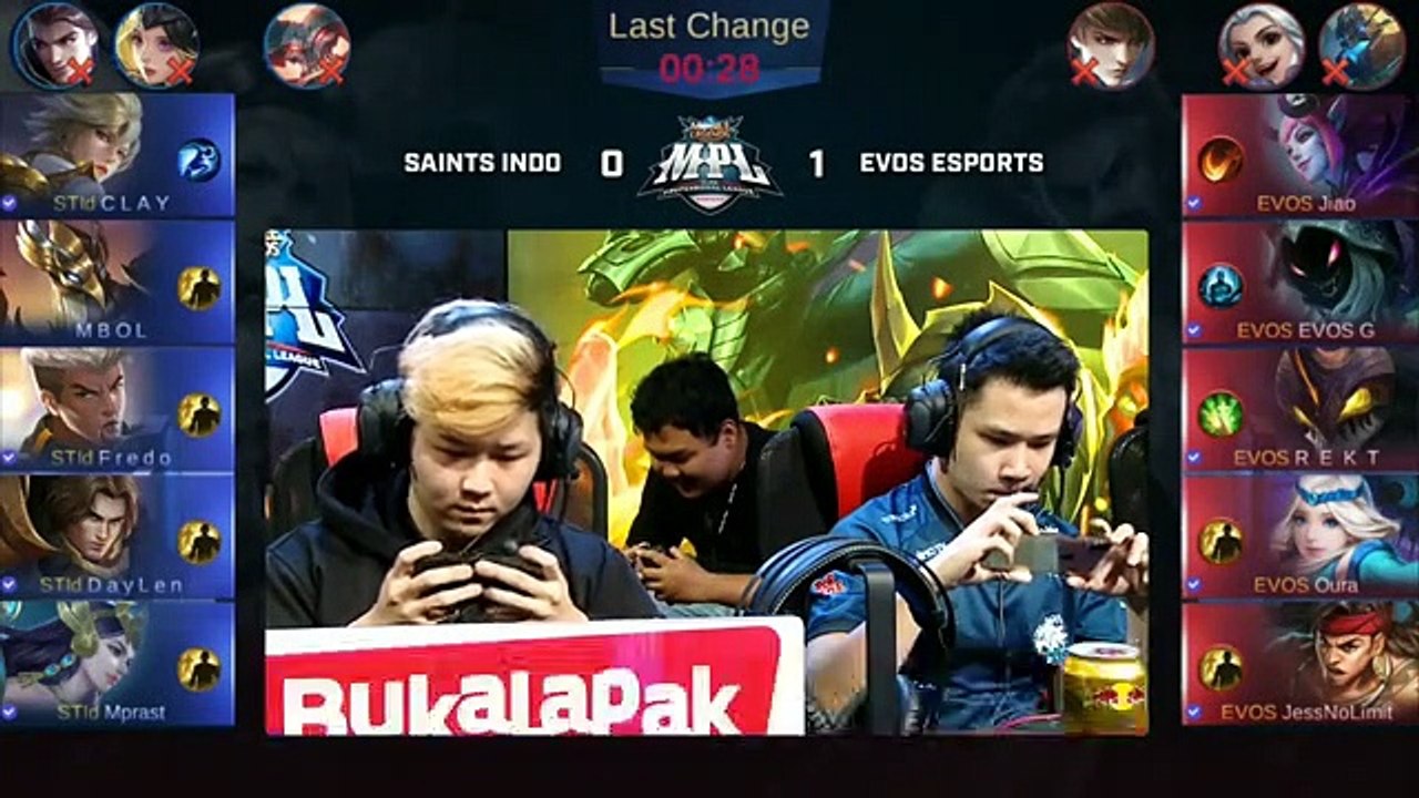 SERU BANGET_ EVOS VS SAINT INDO MATCH 2 MPL SEASON 3