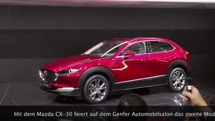 Download Video: Der neue Mazda CX-30 Weltpremiere auf dem Genfer Automobilsalon 2019