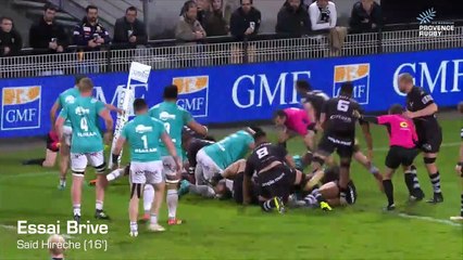 J24 - ProD2 : Brive 45 - 14 Provence Rugby (15/03/2019)