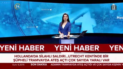 Hollanda'da silahlı saldırı