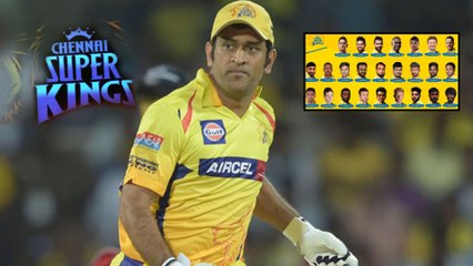 IPL 2019 : Complete Squad Of MS Dhoni-Led CSK | Oneindia Telugu