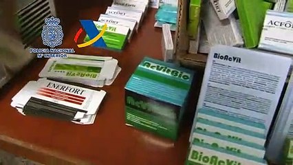 Cae una red que movía 400.000 dosis de complementos adulterados con fármacos