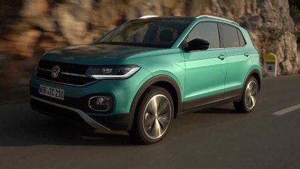 Volkswagen T-Cross in Makena Turquoise Driving Video