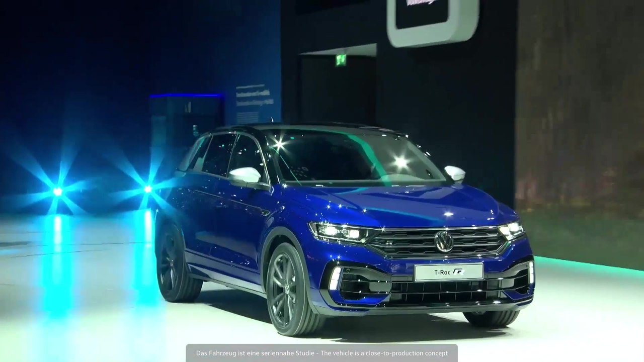 The new Volkswagen T-Roc R premiere at the Geneva Motor Show 2019