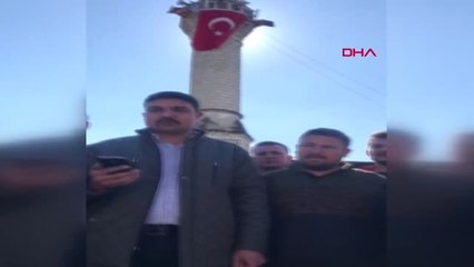 Aydın Minareye Asılan Parti Bayrağı İçin İnceleme