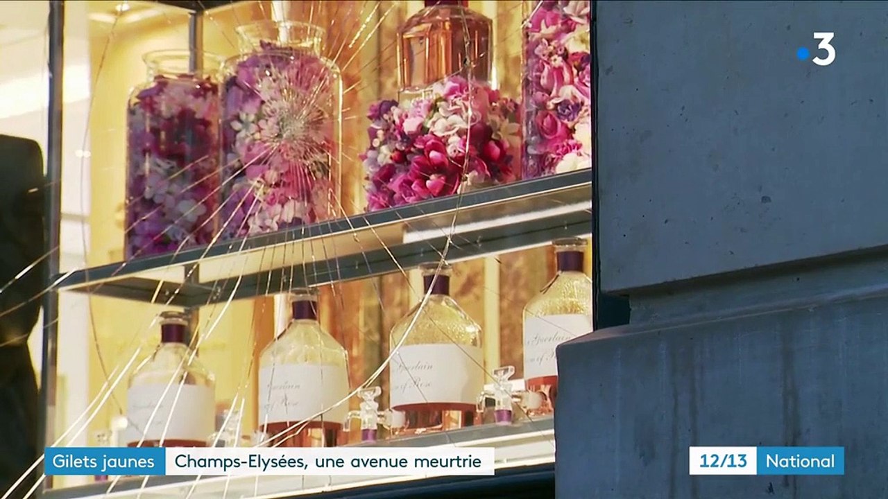 "Gilets jaunes" : les Champs-Élysées, une avenue meurtrie