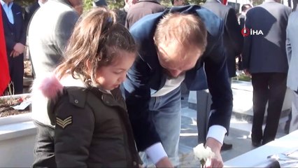 Şehit kızından yürekleri burkan söz: “Babamın canı acımaz değil mi”