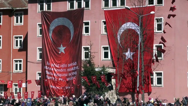 Şehit Piyade Uzman Çavuş Temel son yolculuğuna uğurlandı (2) - GÜMÜŞHANE