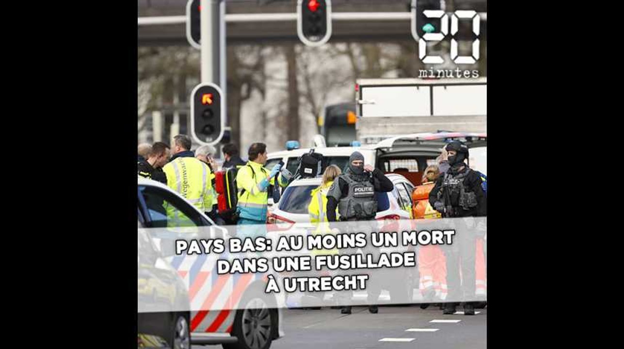 Pays-Bas: Au moins trois morts dans une fusillade à Utrecht