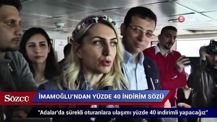 İmamoğlu’ndan yüzde 40 indirim sözü
