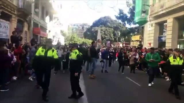 Centenario del Valencia CF: Ofrenda a la Virgen