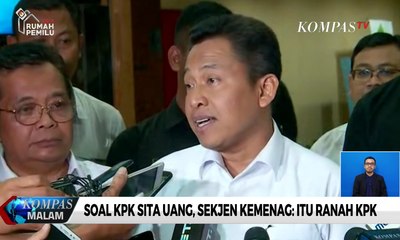 Soal KPK Sita Uang, Sekjen Kemenag: Itu Ranah KPK