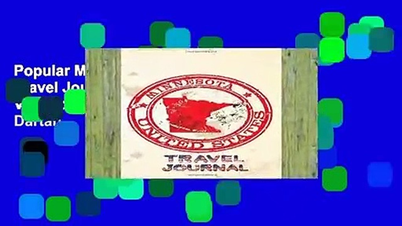 Popular Minnesota United States Travel Journal: Blank Lined Vacation Holiday Notebook - Dartan