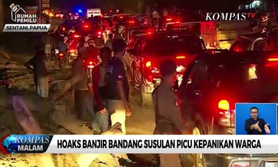 Hoaks Banjir Bandang Susulan Picu Kepanikan Warga di Sentani