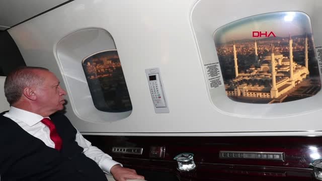 Erdoğan Çamlıca Camii'ni Havadan İnceledi