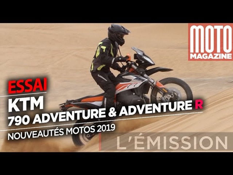 KTM 790 Adventure et Adventure R - Essai Moto Magazine