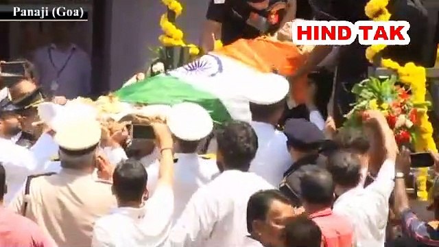PM Modi and Union Defence Minister Nirmala Sitharaman pay tributes to Goa CM Manohar Parrikar