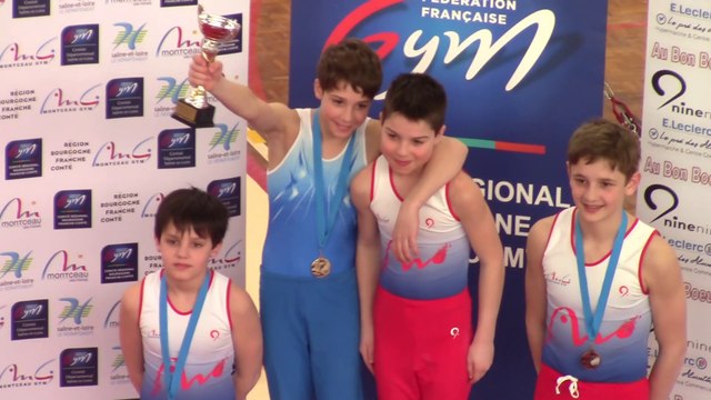 Championnat interdépartemental individuel fédéral A (10-11ans et 12-13ans Montceau16 Mars 2019