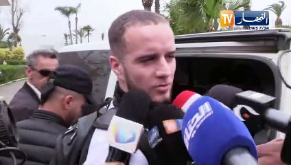 Les joueurs de l'EN sont arrivés à Alger